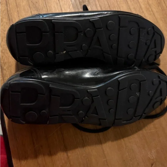 Prada Authentic Black Womens Sneakers Model:3E4900 - Picture 4 of 6